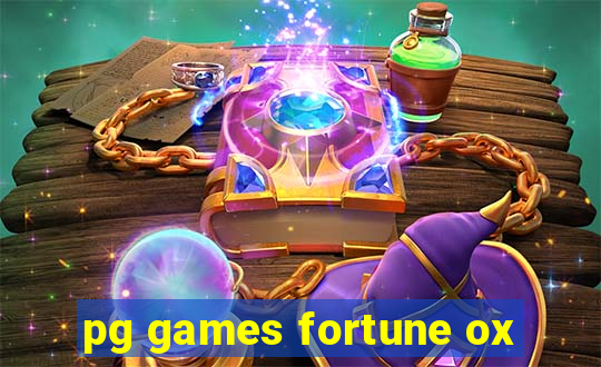 pg games fortune ox